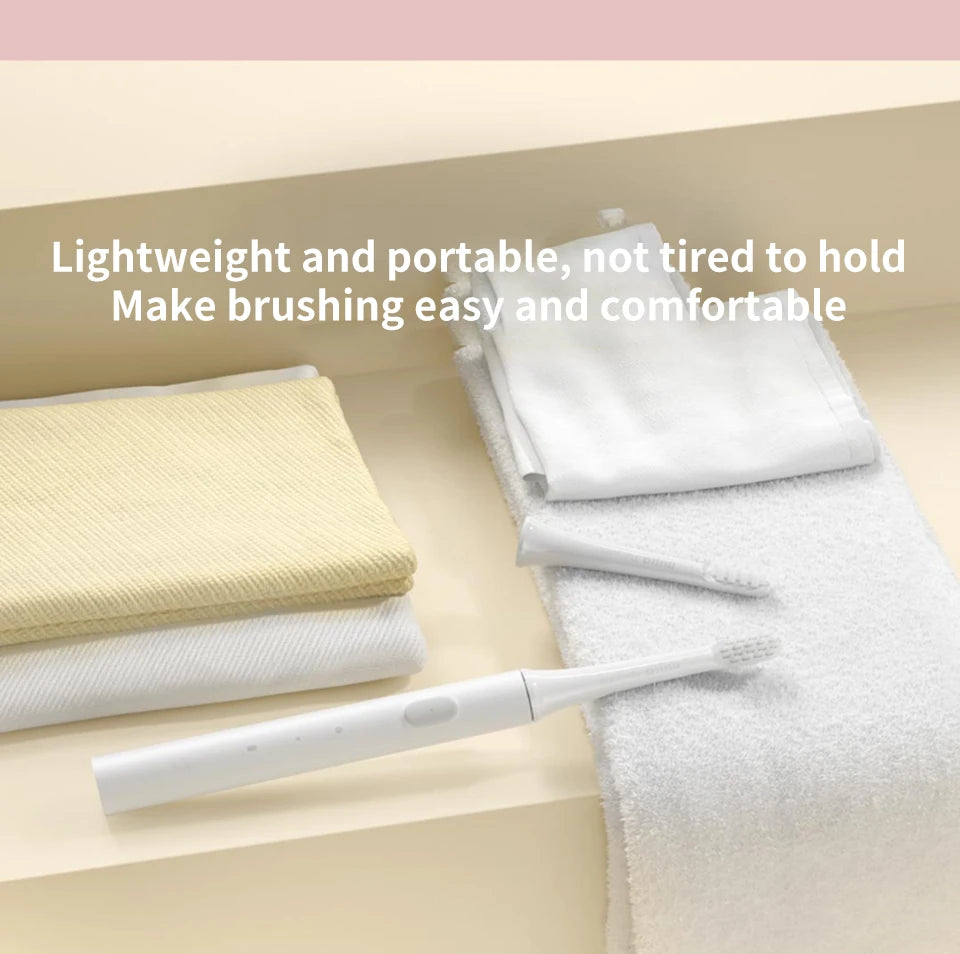 Xiaomi Mijia T100 Sonic Electric Toothbrush – USB Rechargeable & Waterproof