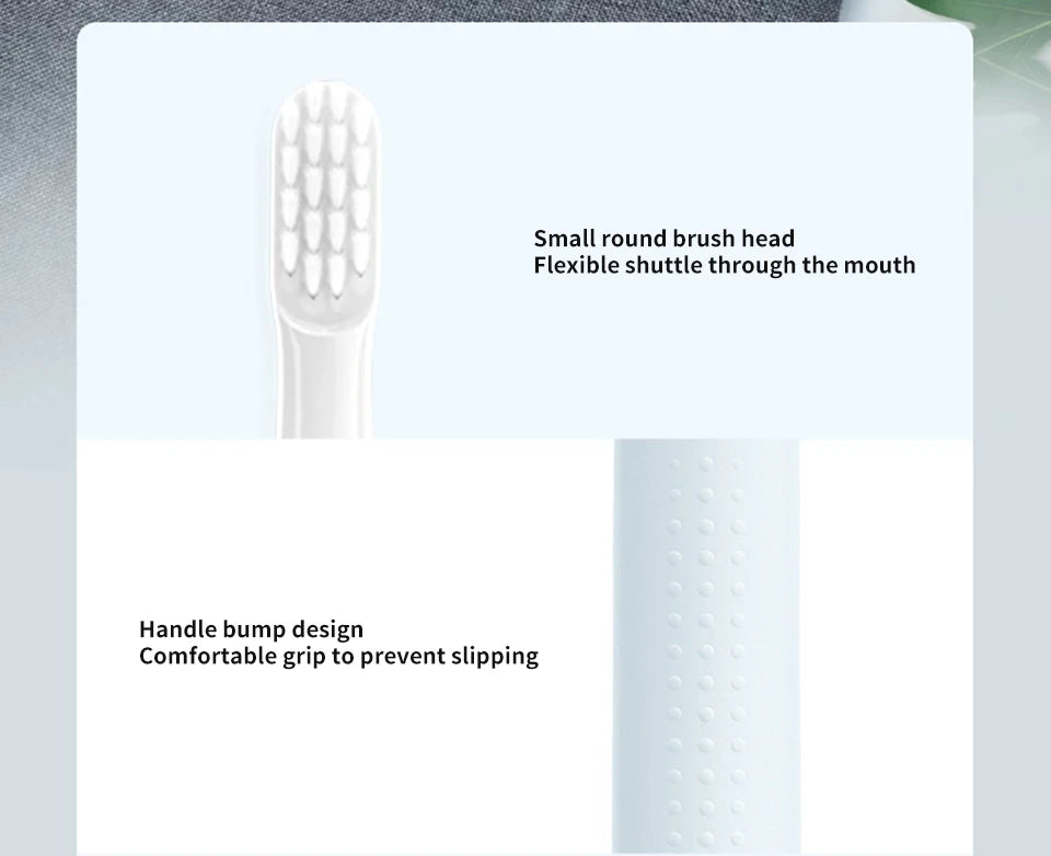 Xiaomi Mijia T100 Sonic Electric Toothbrush – USB Rechargeable & Waterproof