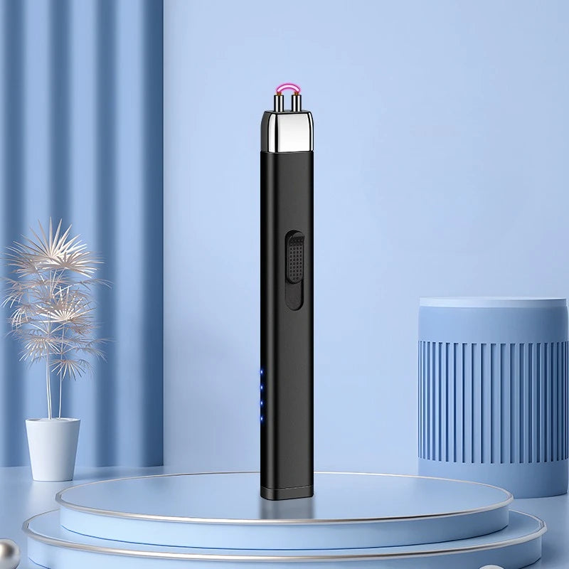 USB Rechargeable Arc Lighter – Windproof Electric Fire Starter for BBQ & Camping