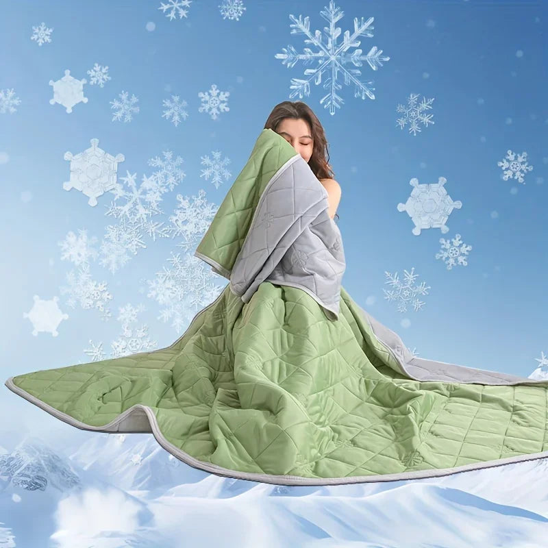 Ultra-Soft Lightweight Summer Cooling Blanket for Hot Sleepers