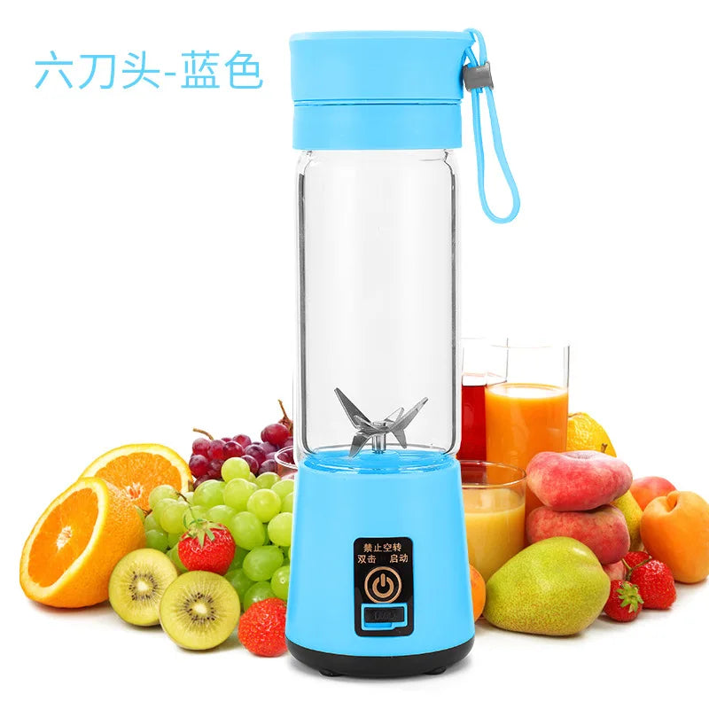Portable Mini Juicer & Blender – USB Fruit & Milkshake Maker, Multi-Function