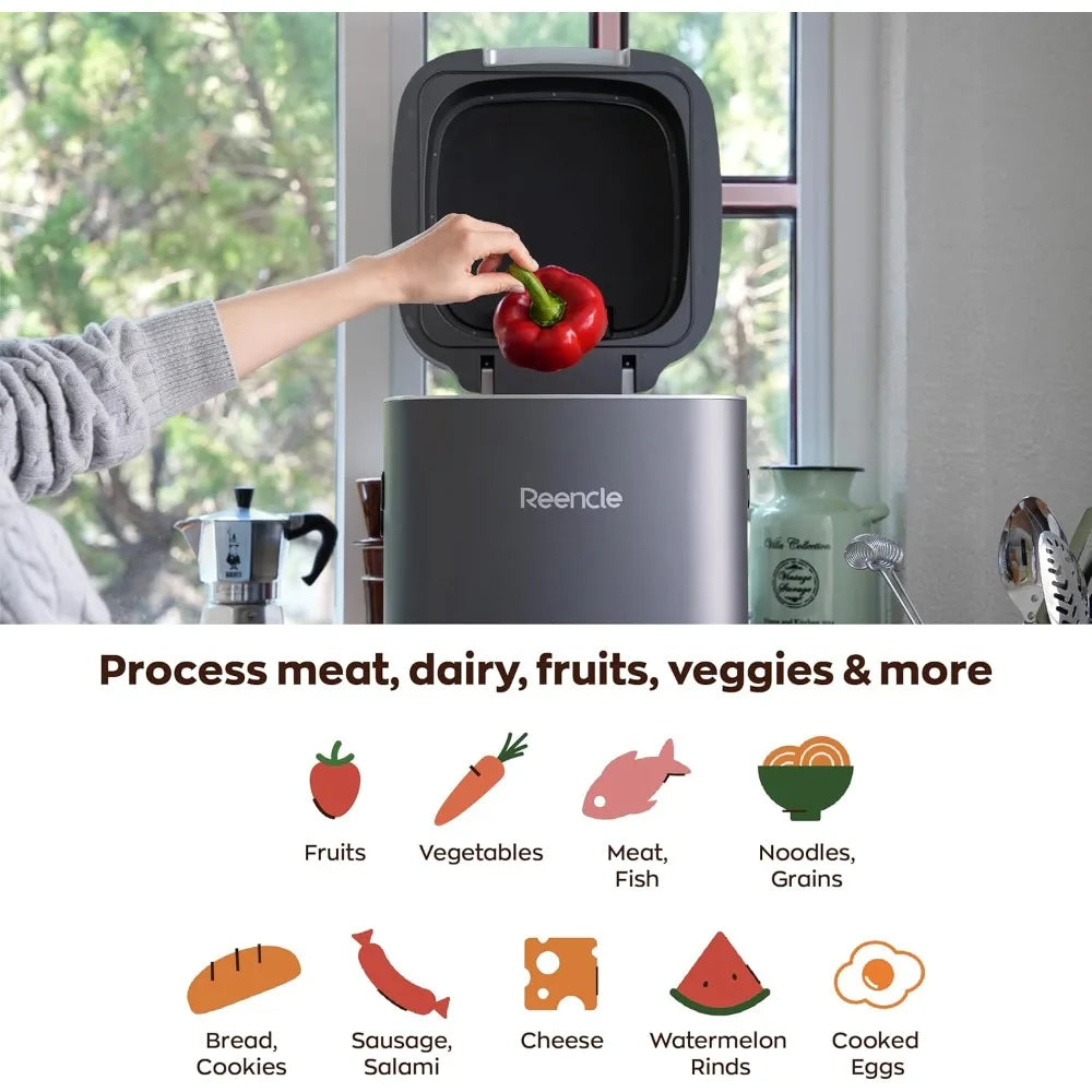 Prime 14L Electric Kitchen Composter – Odorless, Fast Food Waste Decomposer