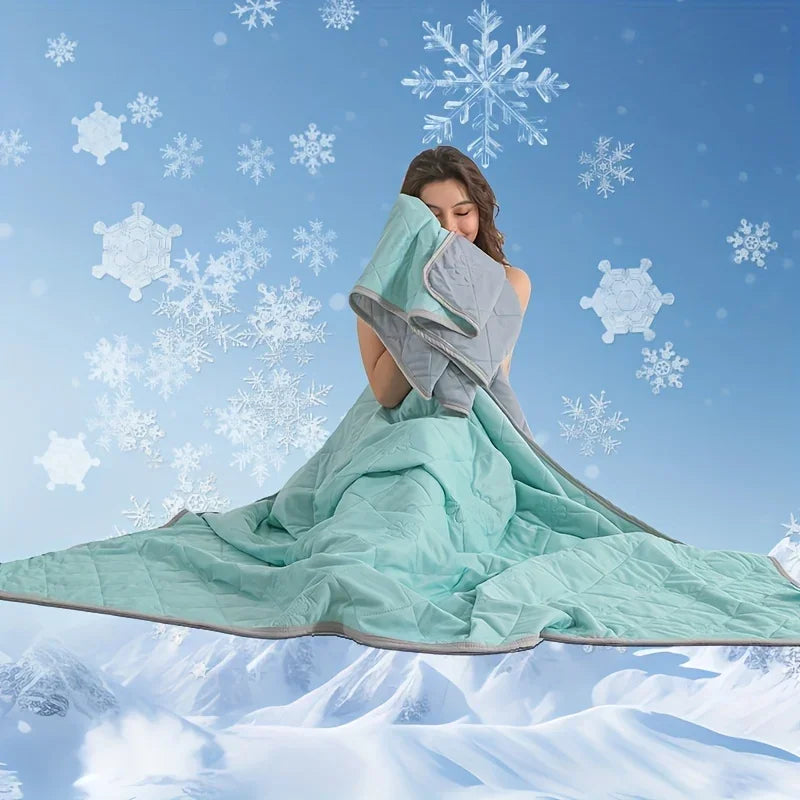 Ultra-Soft Lightweight Summer Cooling Blanket for Hot Sleepers
