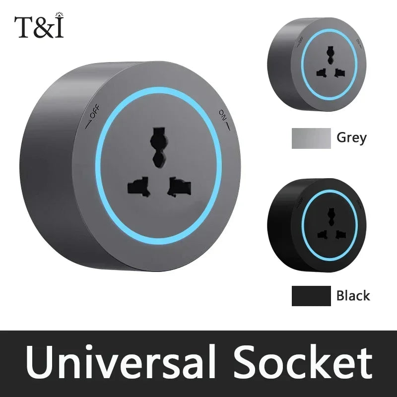Movable Wall Power Rail, 8000W — EU/US/UK, USB-C, 40cm/50cm