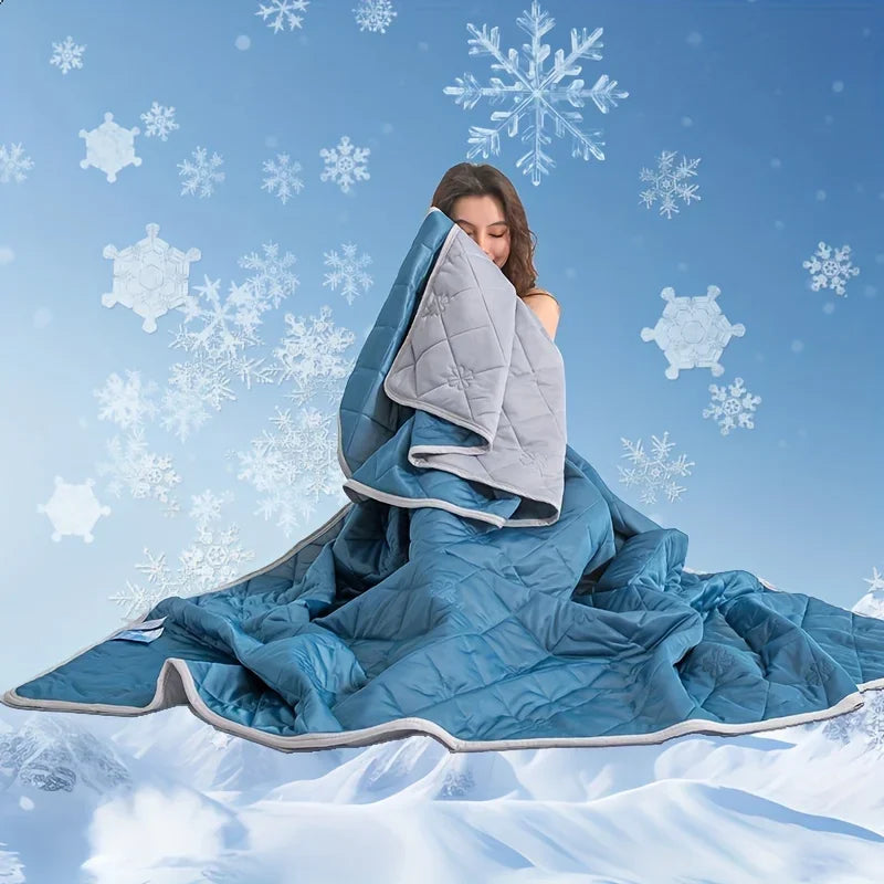 Ultra-Soft Lightweight Summer Cooling Blanket for Hot Sleepers