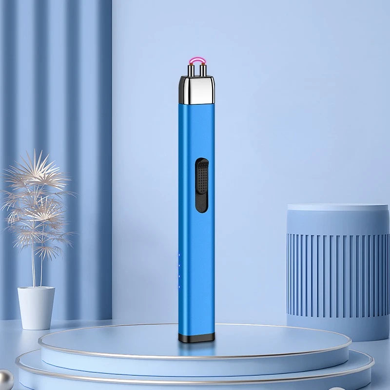 USB Rechargeable Arc Lighter – Windproof Electric Fire Starter for BBQ & Camping