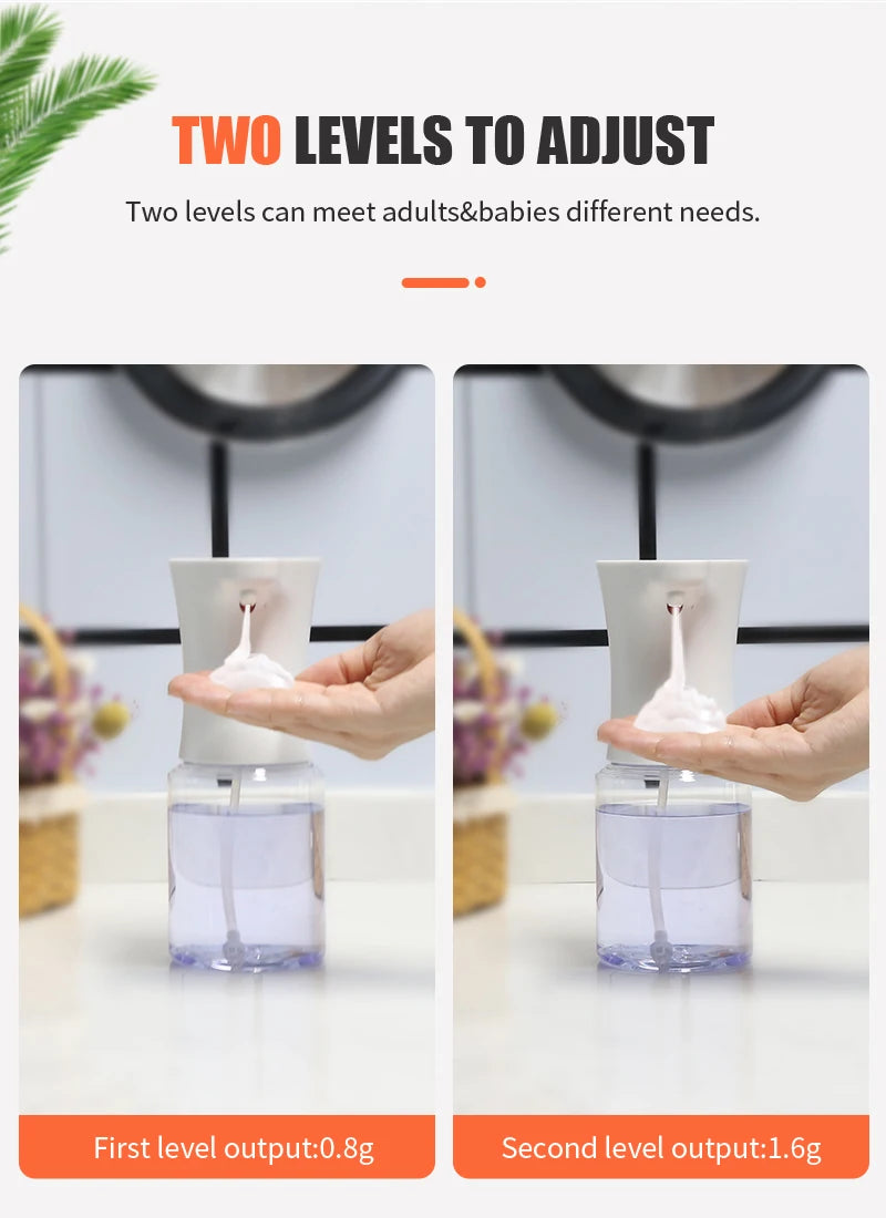 Touchless Infrared Battery-Operated Soap & Sanitizer Dispenser