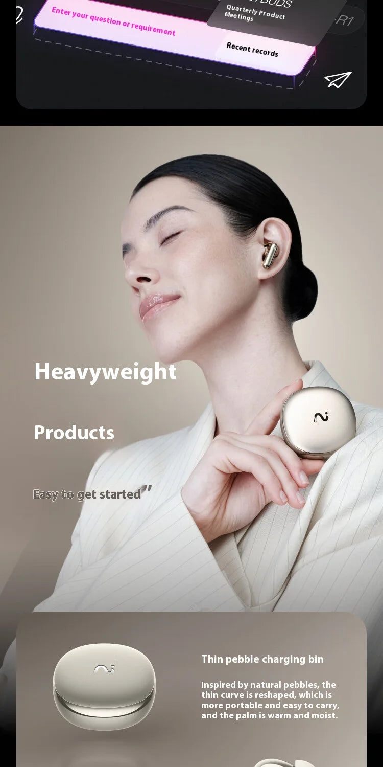 iFLYBUDS Pro3 Wireless Earbuds – AI Voice Recording, Noise Cancellation, Long Battery Life