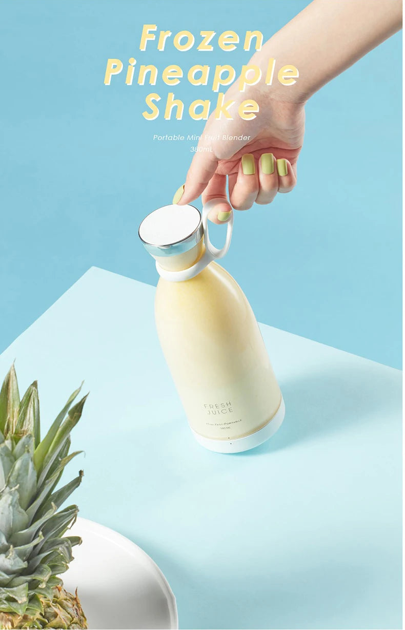 Portable Mini Juicer & Blender – USB Fruit & Milkshake Maker, Multi-Function