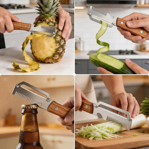 Multifunctional Vegetable Peeler 3-in-1,