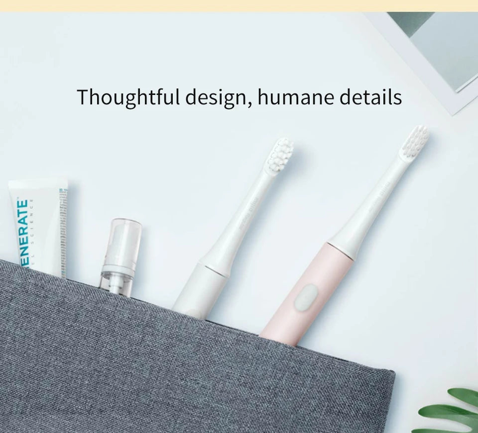 Xiaomi Mijia T100 Sonic Electric Toothbrush – USB Rechargeable & Waterproof