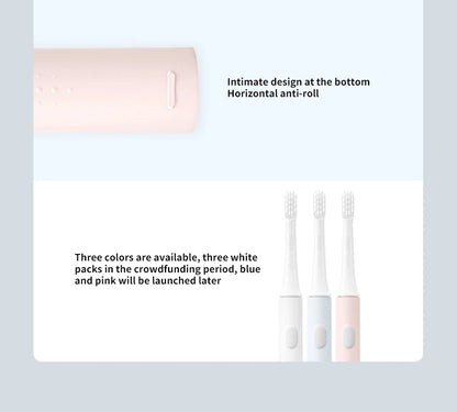 Xiaomi Mijia T100 Sonic Electric Toothbrush – USB Rechargeable & Waterproof