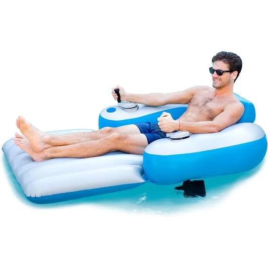 PoolCandy Splash Runner Motorized Pool Lounger