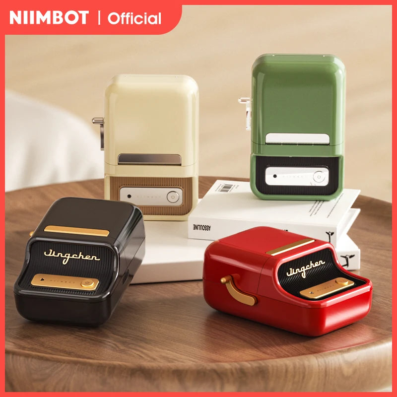 NiiMbot B21 Bluetooth Label Printer – Mini Wireless Barcode Maker