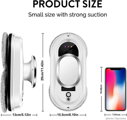 Smart Window Cleaning Robot with Remote Control