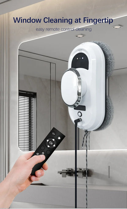 Smart Window Cleaning Robot with Remote Control