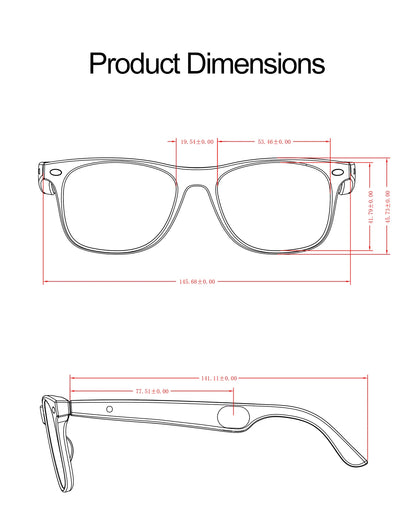 LIGE Smart Bluetooth Glasses – Touch Control, Built-in Mic & Voice Assistant, Translation