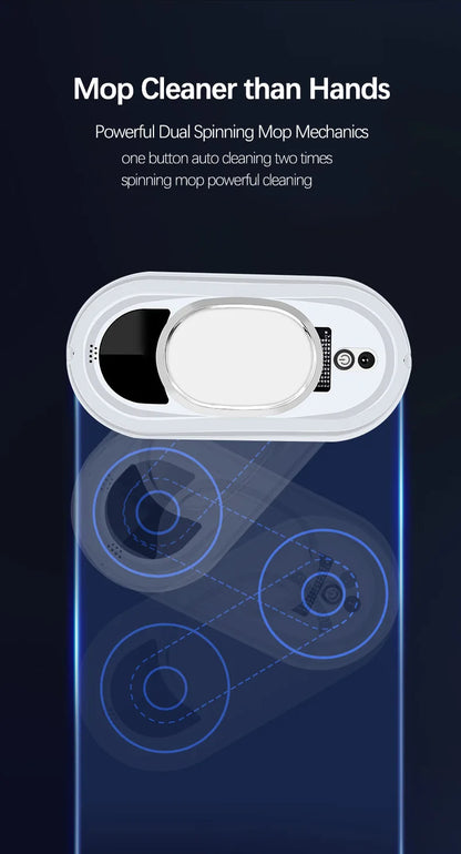 Smart Window Cleaning Robot with Remote Control