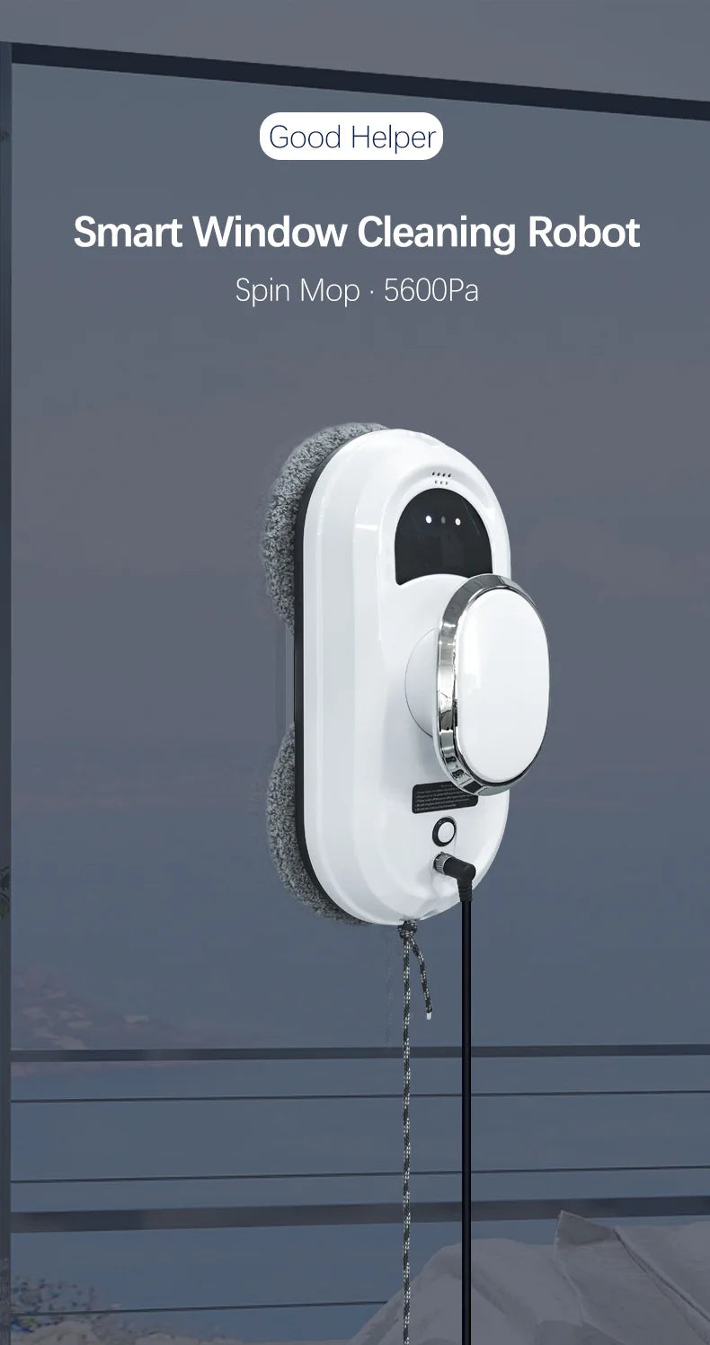 Smart Window Cleaning Robot with Remote Control