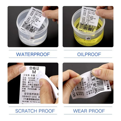 NiiMbot B21 Bluetooth Label Printer – Mini Wireless Barcode Maker
