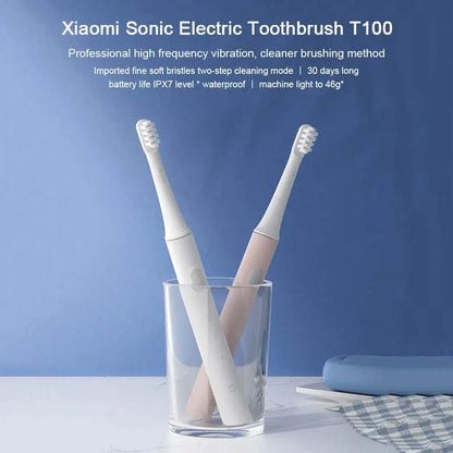 Xiaomi Mijia T100 Sonic Electric Toothbrush – USB Rechargeable & Waterproof