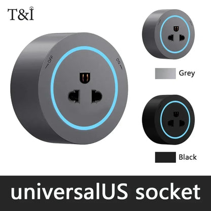 Movable Wall Power Rail, 8000W — EU/US/UK, USB-C, 40cm/50cm