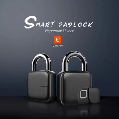 Tuya Smart Fingerprint Padlock – Keyless Biometric Anti-Theft Lock