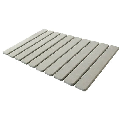 Fast-Dry Diatomite Bath Mat – Foldable, Anti-Slip & Odor Resistant