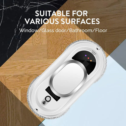 Smart Window Cleaning Robot with Remote Control